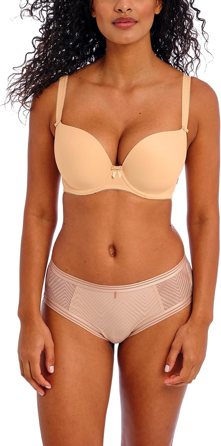 image:imageFreya Womens Deco UW Molded Plunge BraNude