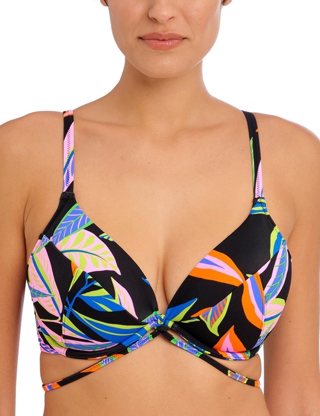 image:imageFreya Womens Desert Disco Underwire Plunge Bikini TopMulti