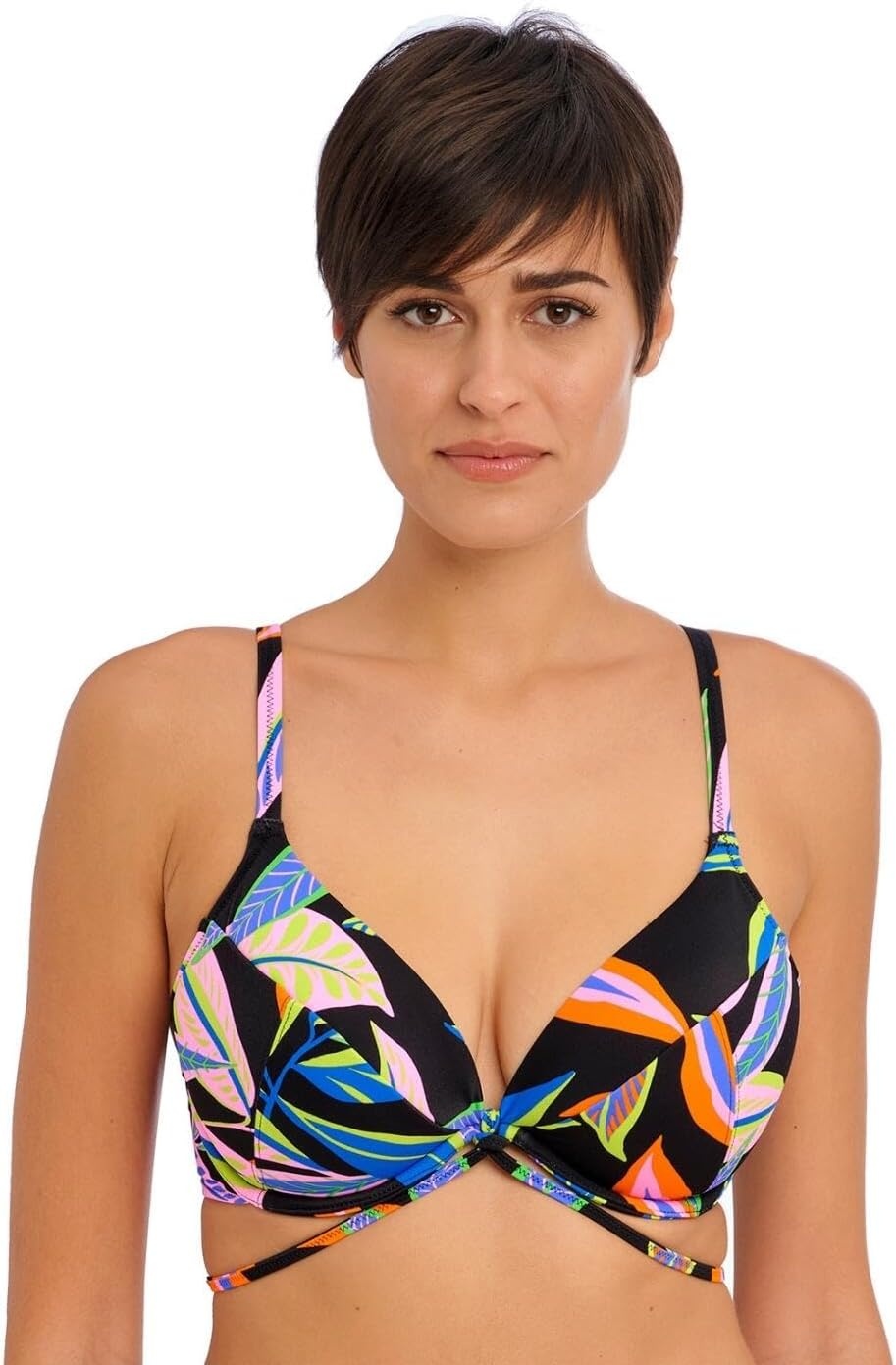 image:imageFreya Womens Desert Disco Underwire Plunge Bikini TopMulti