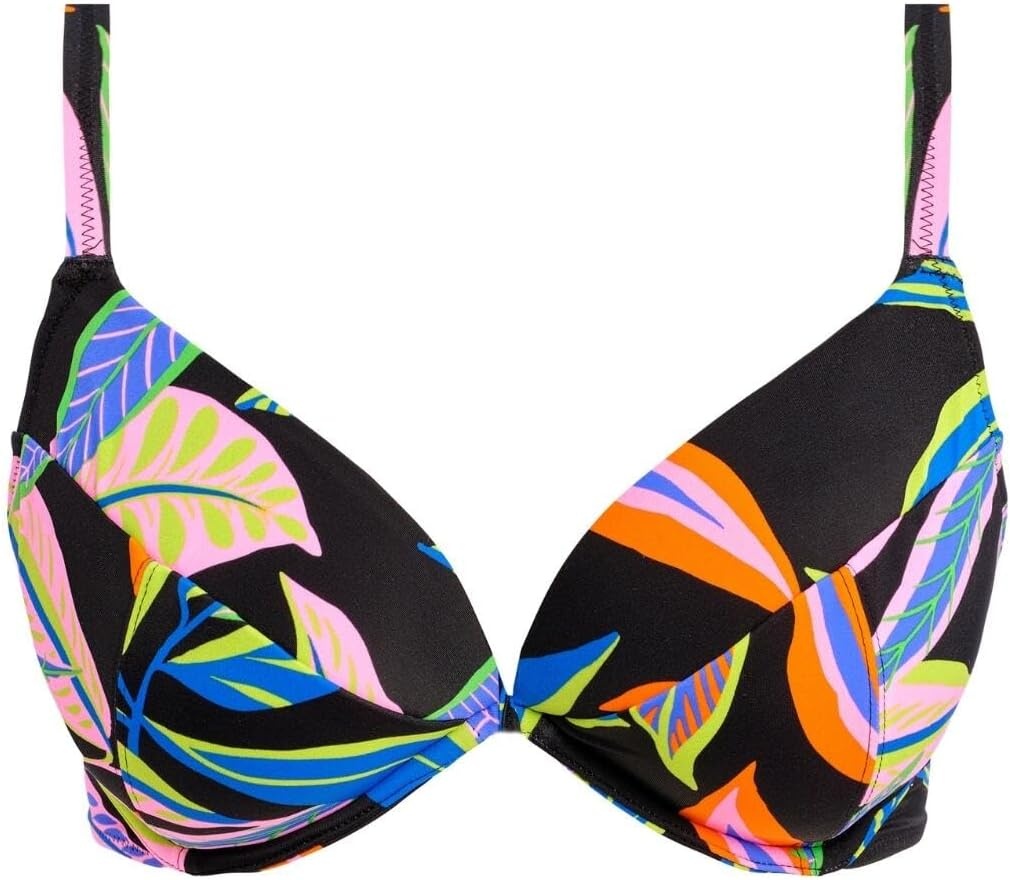 image:imageFreya Womens Desert Disco Underwire Plunge Bikini TopMulti