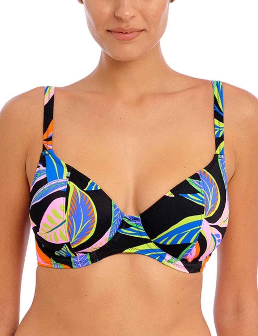 image:imageFreya Womens Freya Desert Disco Underwire Plunge Bikini TopMulti