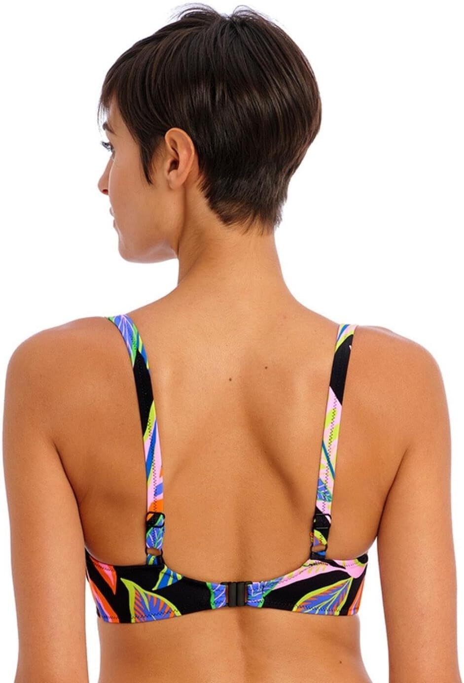 image:imageFreya Womens Freya Desert Disco Underwire Plunge Bikini TopMulti