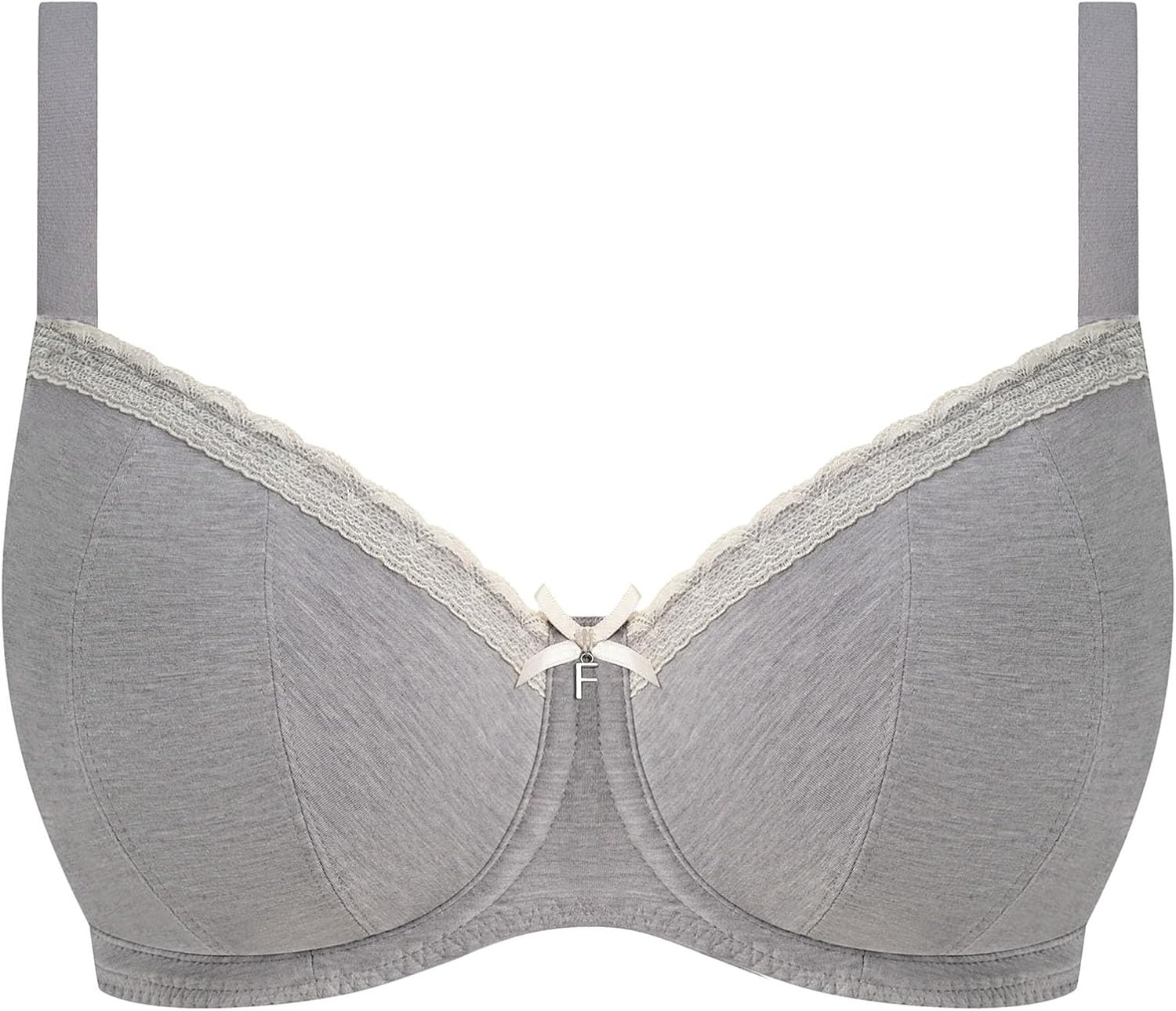 image:imageFreya Womens Freya Flirt Underwire Padded Half Cup BraGrey Marl