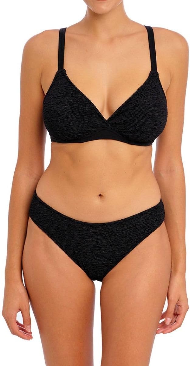 image:imageFreya Womens Ibiza Waves Underwire Plunge Bikini TopBlack