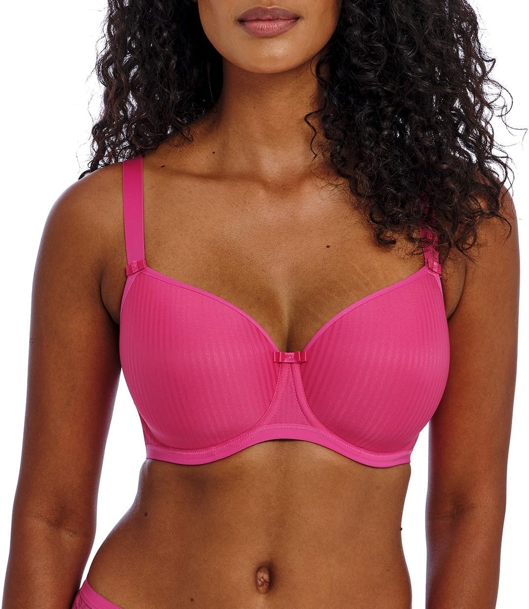 image:imageFreya Womens Idol Underwire Molded TShirt BraHot Pink
