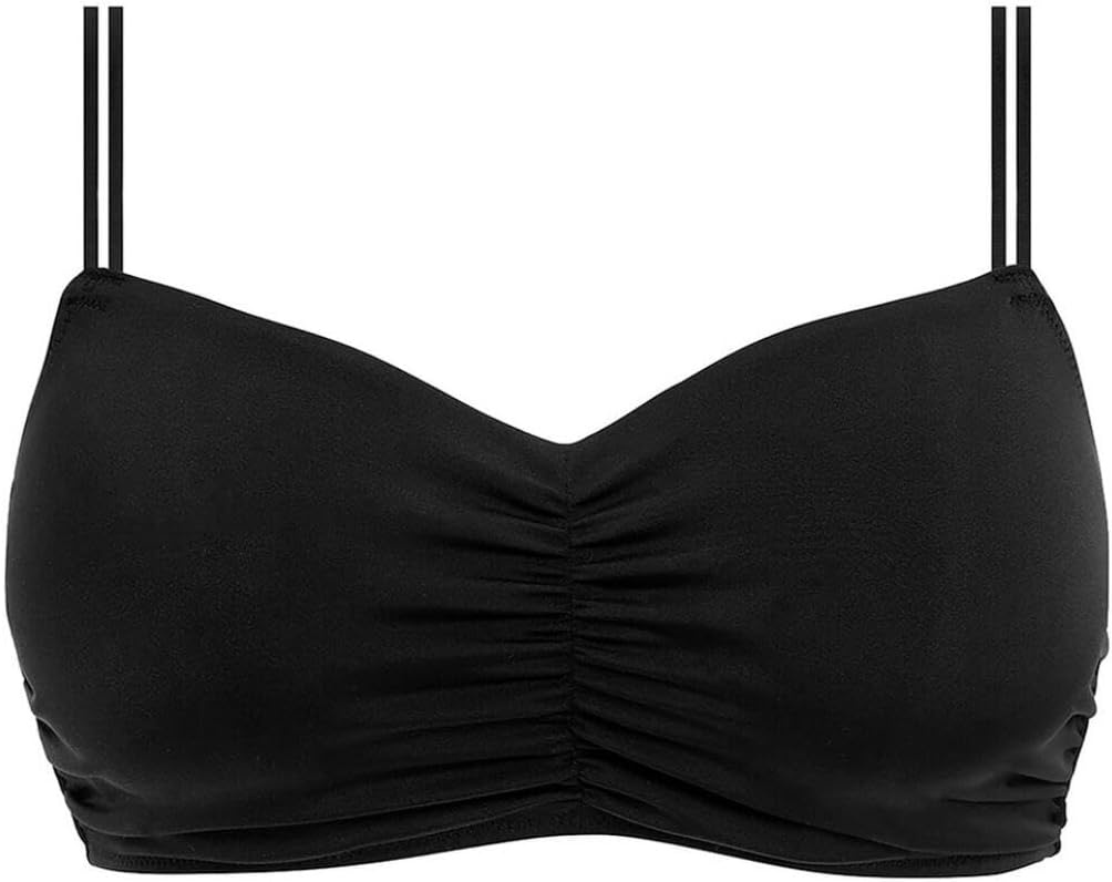 image:imageFreya Womens Jewel Cove Bralette Underwire Bikini TopPlain Black