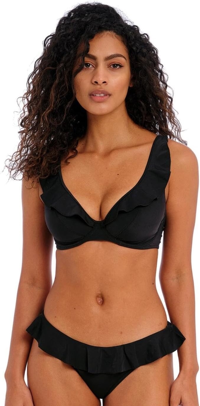 image:imageFreya Womens Jewel Cove Italini Bikini BriefPlain Black