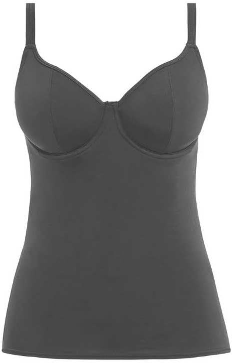 image:imageFreya Womens Jewel Cove Underwire Tankini TopPlain Black