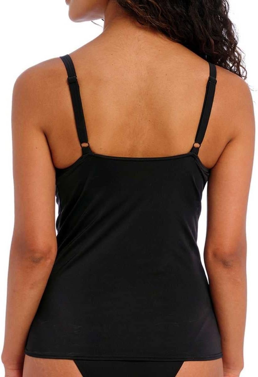 image:imageFreya Womens Jewel Cove Underwire Tankini TopPlain Black