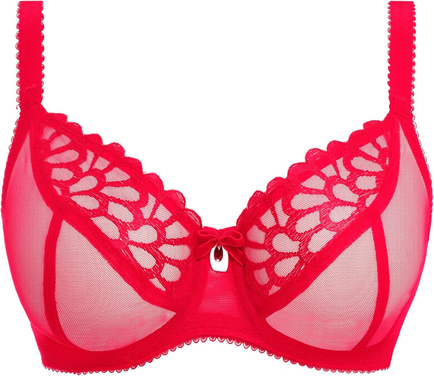 image:imageFreya Womens Loveland Underwire Plunge BraBombshell Chilli Red