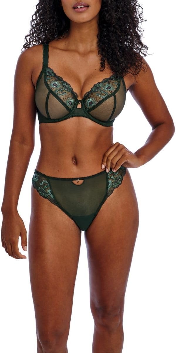 image:imageFreya Womens Loveland Underwire Plunge BraEmerald
