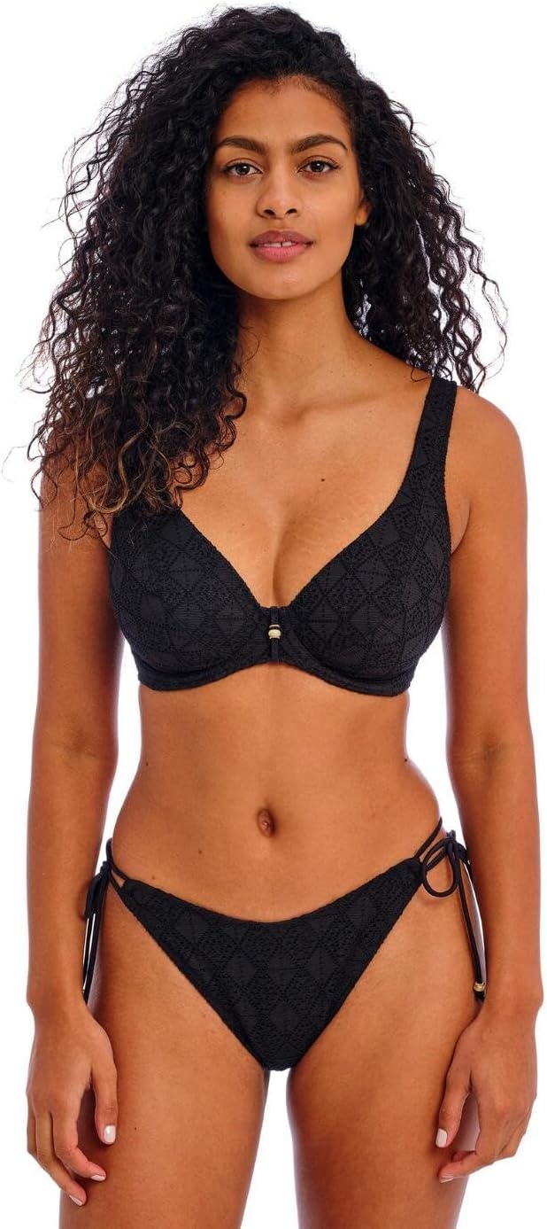 image:imageFreya Womens Nomad Nights High Leg Bikini BriefBlack