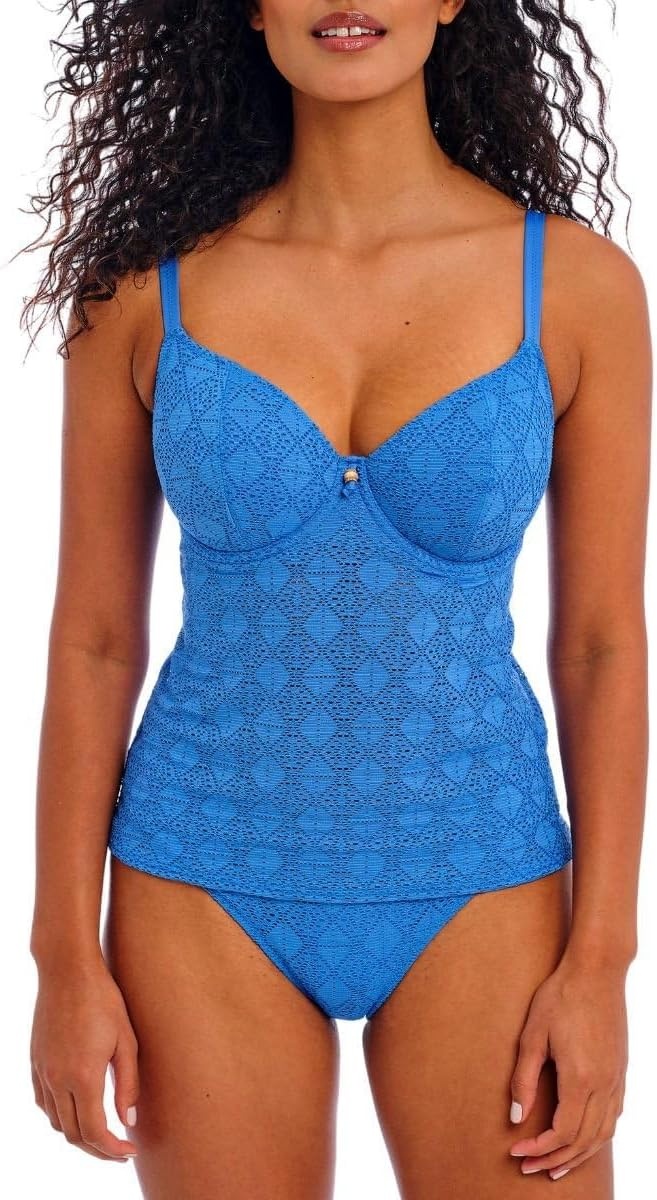 image:imageFreya Womens Nomad Nights Underwire Plunge Tankini TopAtlantic