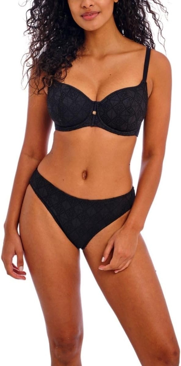 image:imageFreya Womens Nomad Nights Underwire Sweetheart Bikini TopBlack
