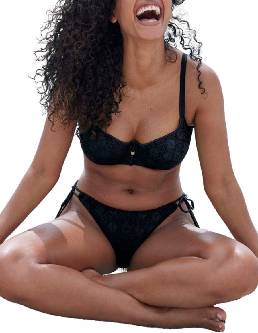 image:imageFreya Womens Nomad Nights Underwire Sweetheart Bikini TopBlack