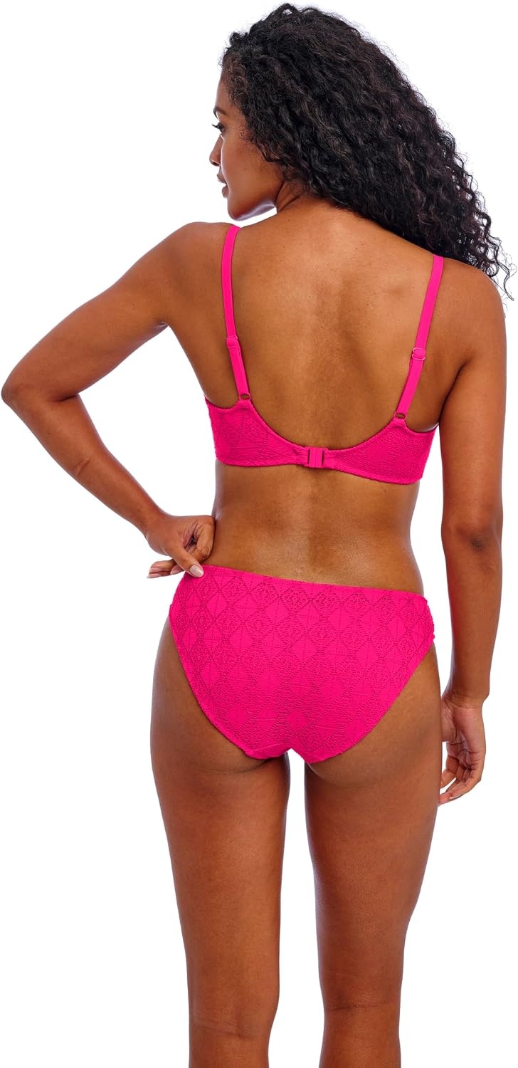 image:imageFreya Womens Nomad Nights Underwire Sweetheart Bikini TopFuschia