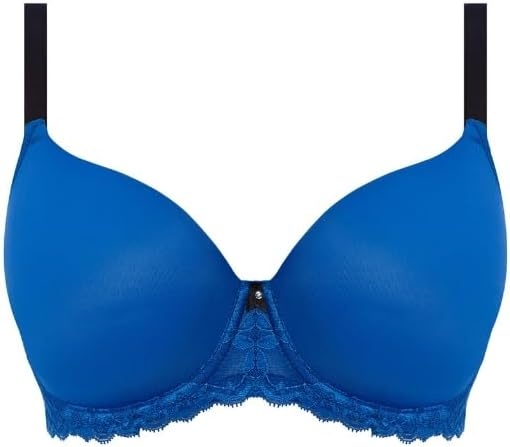 image:imageFreya Womens Offbeat Underwire Demi Plunge Molded TShirt BraDazzling Blue
