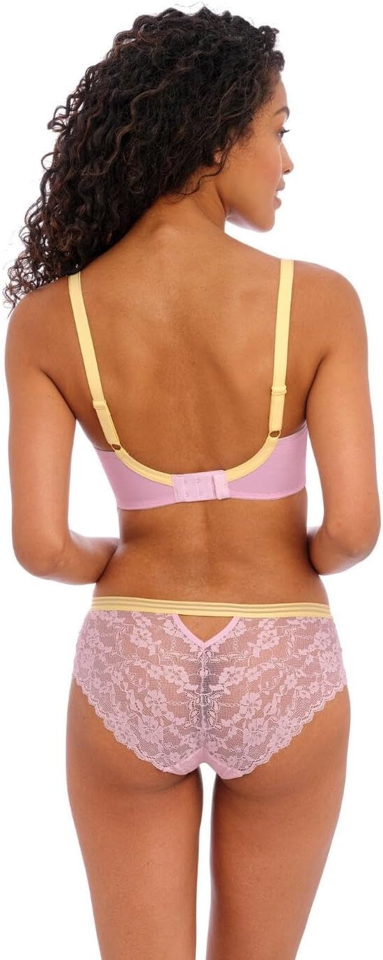 image:imageFreya Womens Offbeat Underwire Demi Plunge Molded TShirt BraMacaron