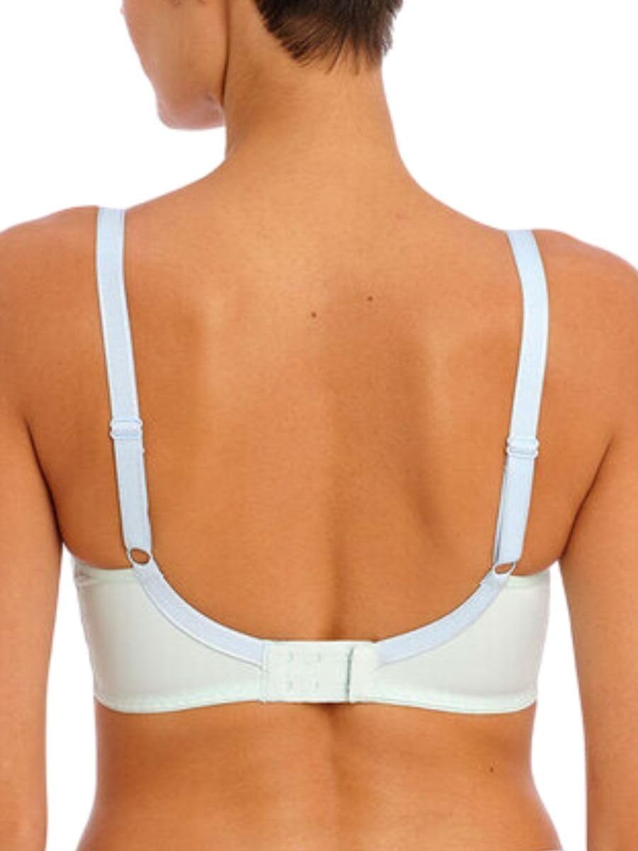 image:imageFreya Womens Offbeat Underwire Demi Plunge Molded TShirt BraPure Water