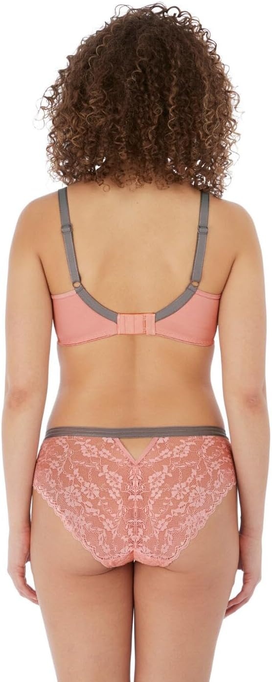image:imageFreya Womens Offbeat Underwire Demi Plunge Molded TShirt BraRosehip