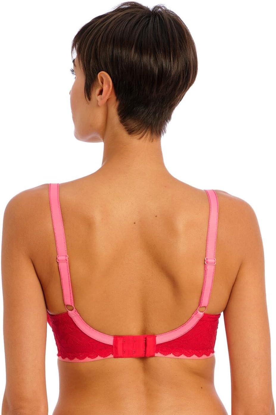 image:imageFreya Womens Offbeat Underwire Padded Half Cup BraChilli Red
