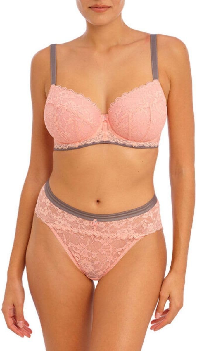 image:imageFreya Womens Offbeat Underwire Padded Half Cup BraRosehip