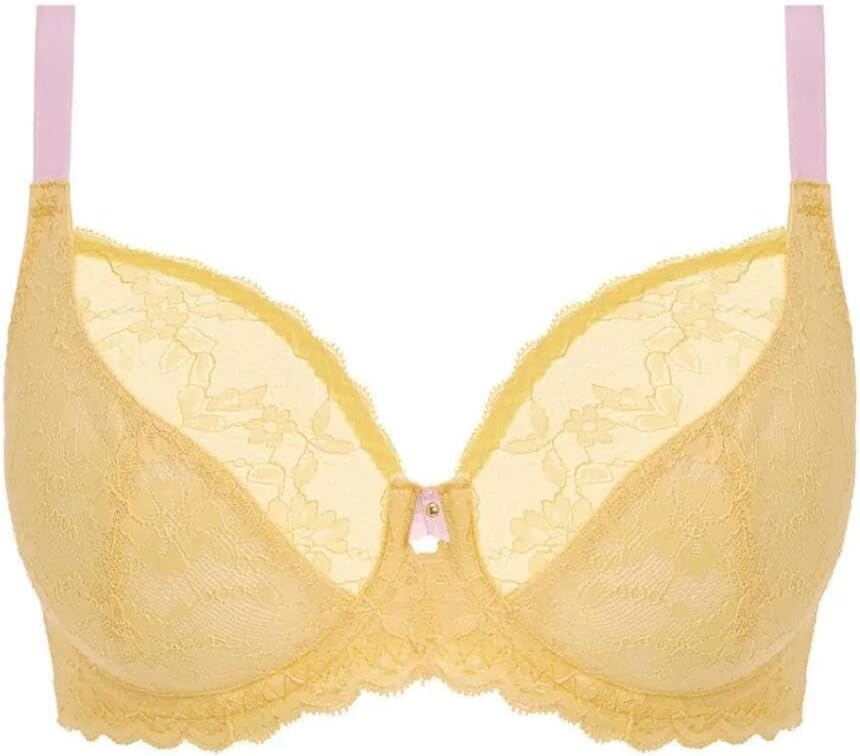 image:imageFreya Womens Offbeat Underwire Plunge BraLemon Fizz