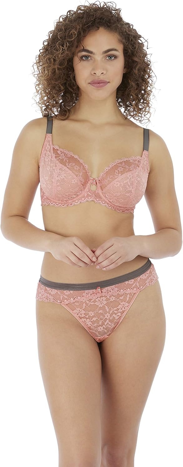 image:imageFreya Womens Offbeat Underwire Plunge BraRosehip