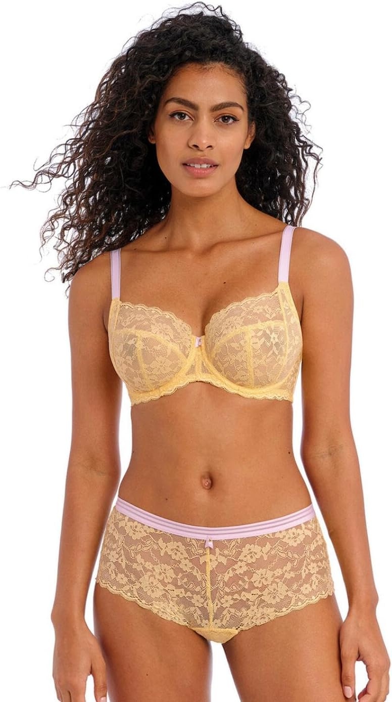 image:imageFreya Womens Offbeat Underwire Side Support BraLemon Fizz