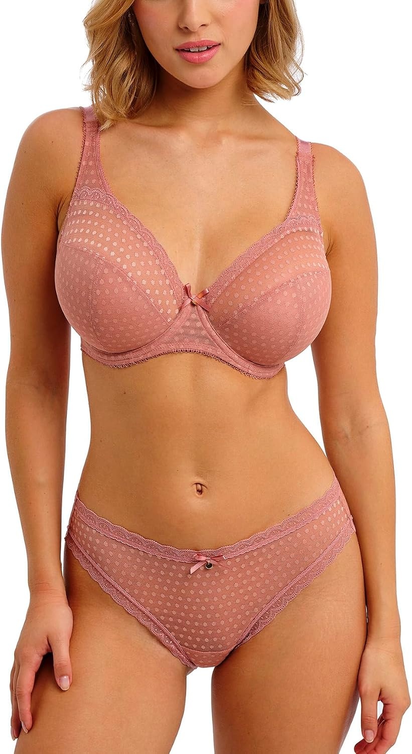 image:imageFreya Womens SpotLight Underwire Plunge BraAsh Rose