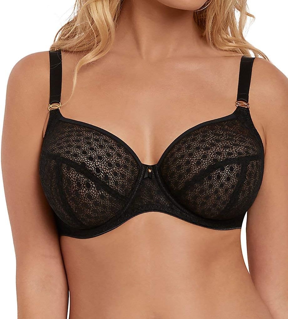 image:imageFreya Womens Starlight Underwire Balcony Side Support BraBlack