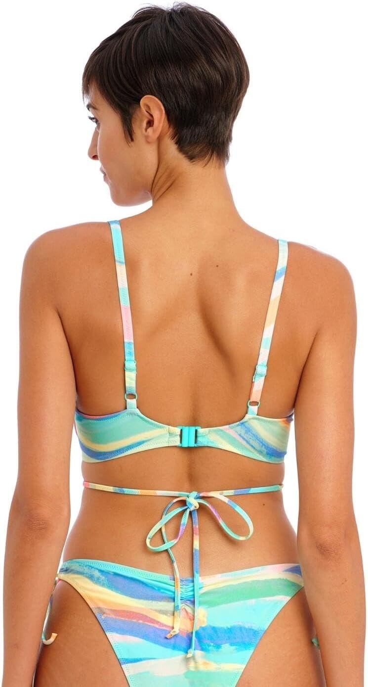 image:imageFreya Womens Summer Reef Underwire Plunge Bikini TopAqua