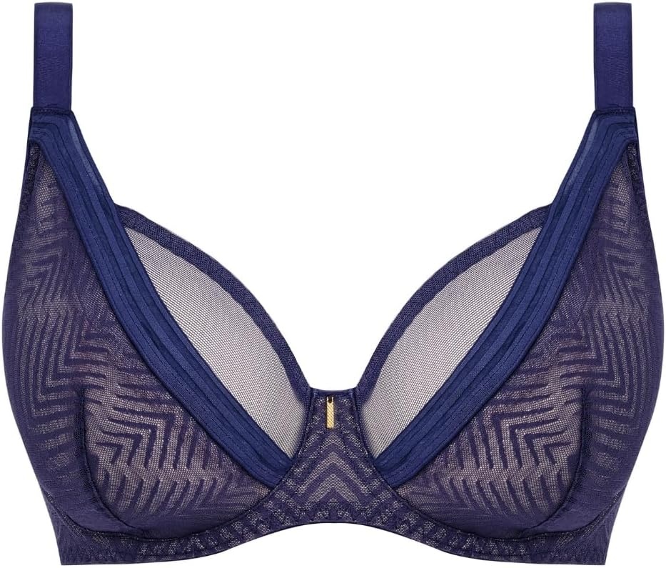 image:imageFreya Womens Tailored Underwire Plunge BraDark Sapphire