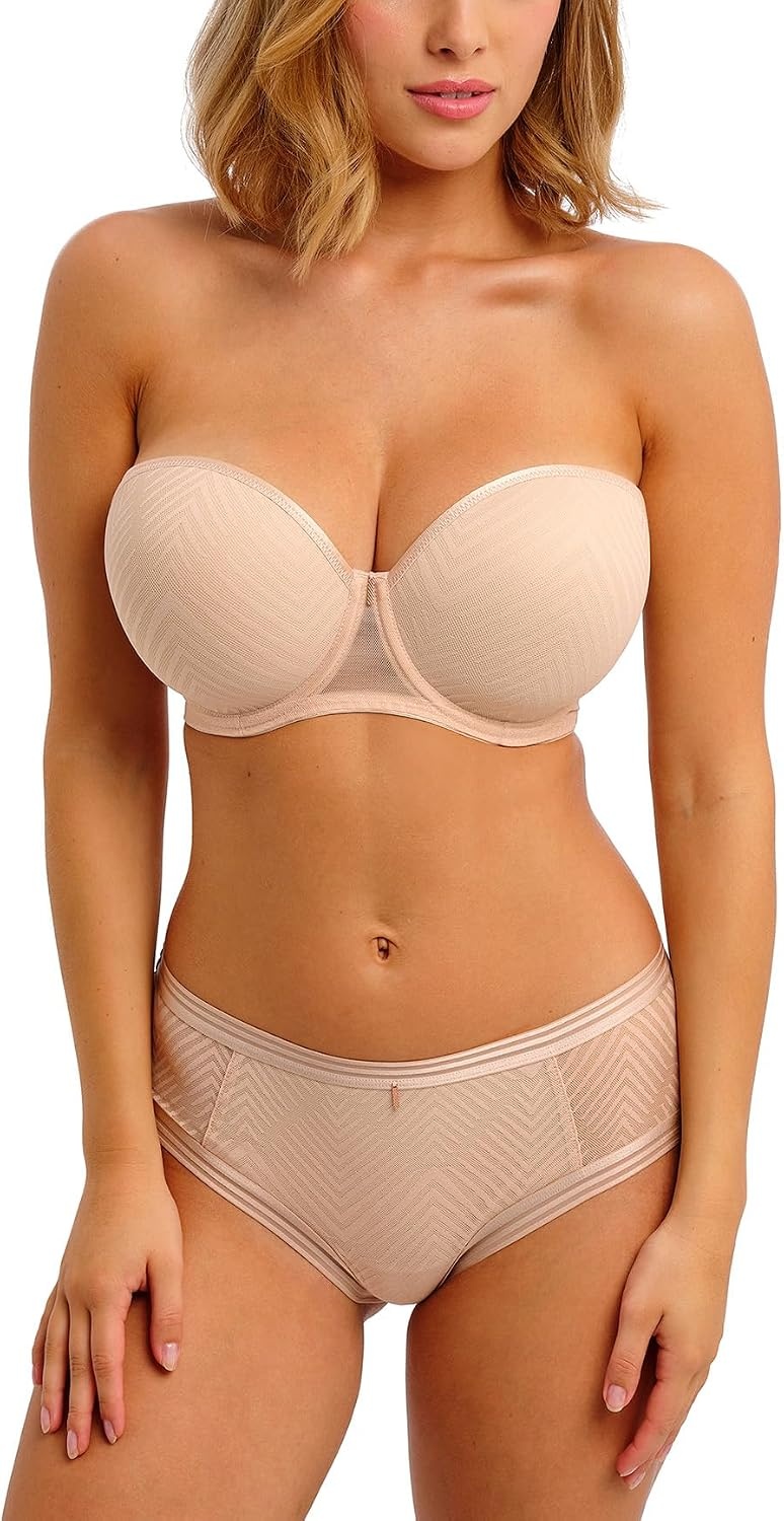 image:imageFreya Womens Tailored Underwire Strapless BraNatural Beige