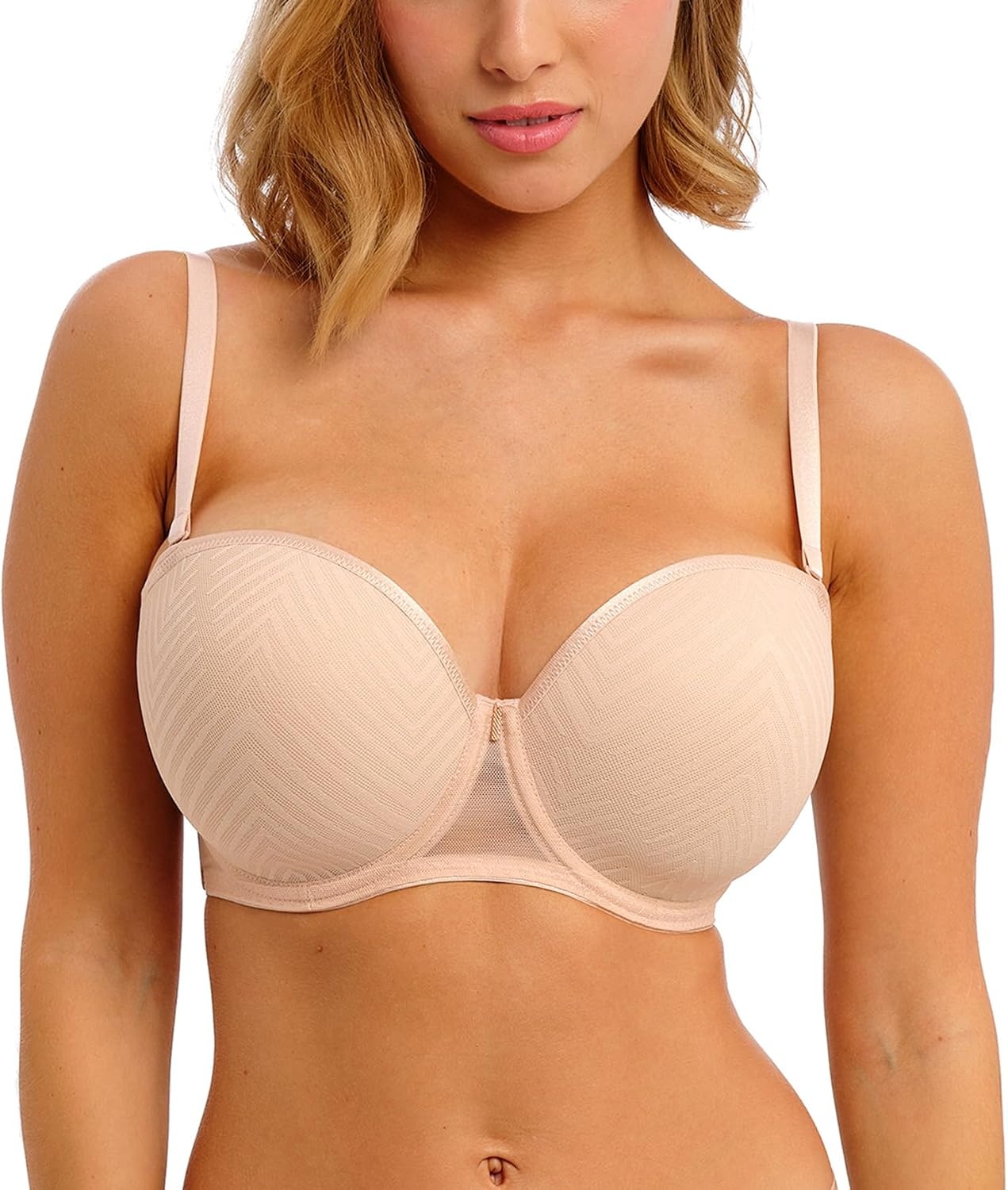 image:imageFreya Womens Tailored Underwire Strapless BraNatural Beige