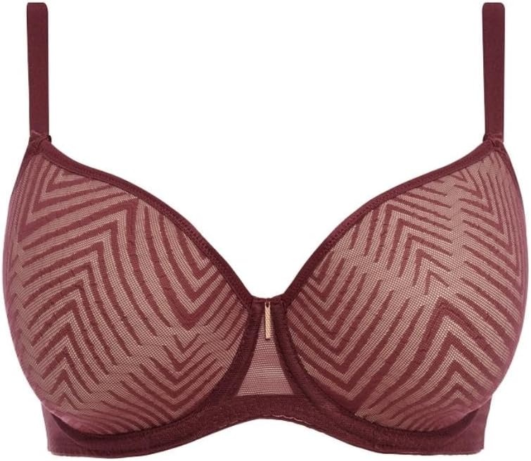 image:imageFreya Womens Tailored Underwire TShirt BraDark Cherry