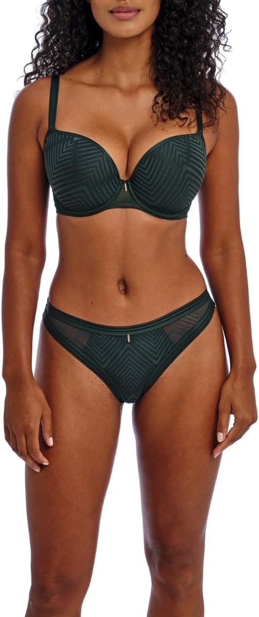 image:imageFreya Womens Tailored Underwire TShirt BraDeep Emerald
