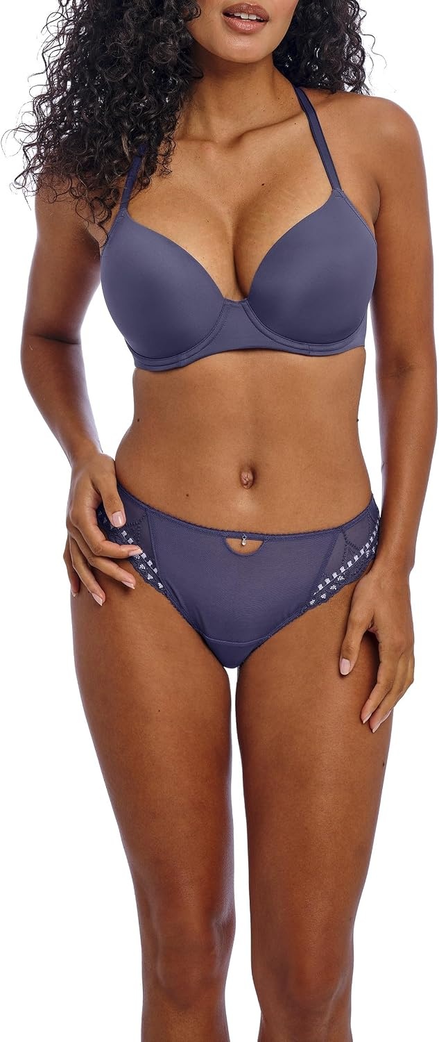 image:imageFreya Womens Undetected Underwire Demi TShirt BraDusk