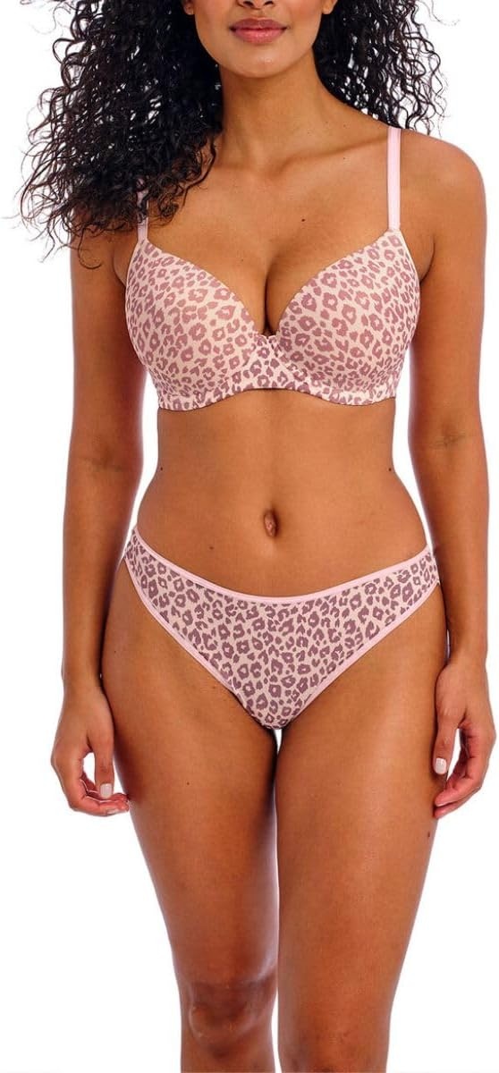 image:imageFreya Womens Undetected Underwire Demi TShirt BraIced Mocha