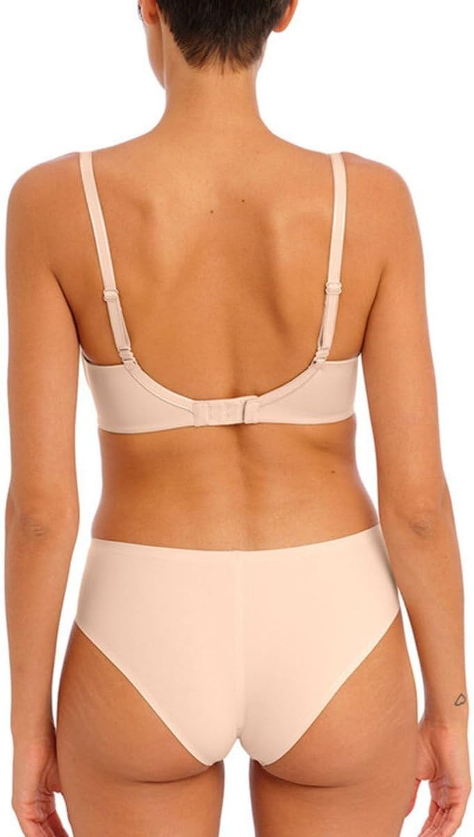 image:imageFreya Womens Undetected Underwire Demi TShirt BraNatural Beige