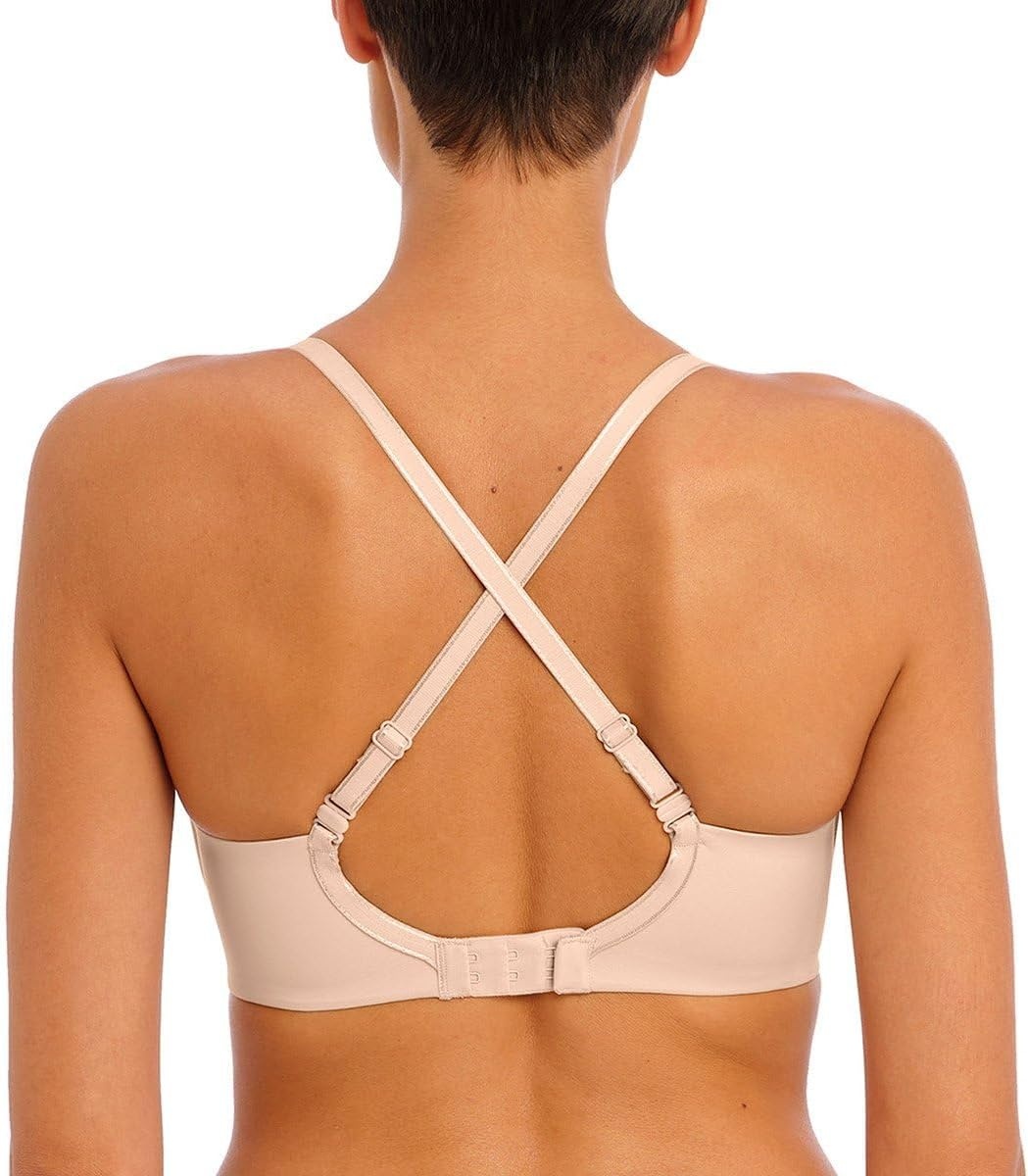 image:imageFreya Womens Undetected Underwire Demi TShirt BraNatural Beige