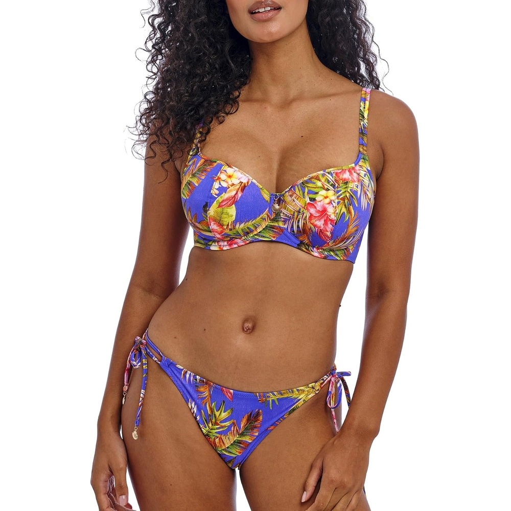 image:imageFreya Swim Womens Tiger Valley Underwire Sweetheart Bikini TopUltramarine