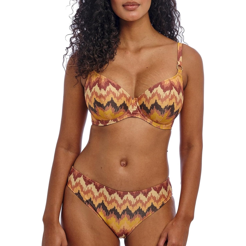 image:imageFreya Womens Arizona Wave Underwire Plunge Bikini TopHorizon