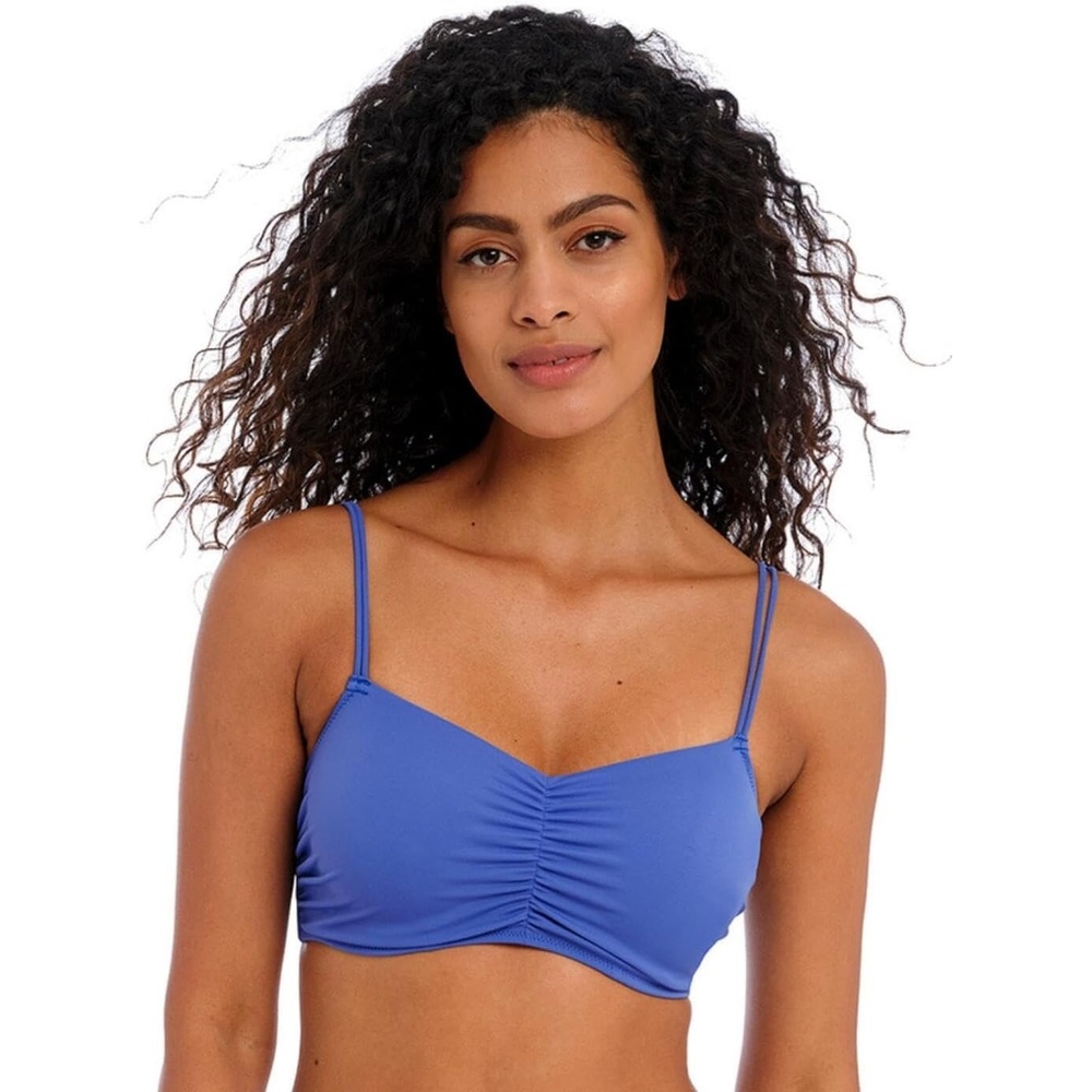 image:imageFreya Womens Jewel Cove Bralette Underwire Bikini TopPlain Azure