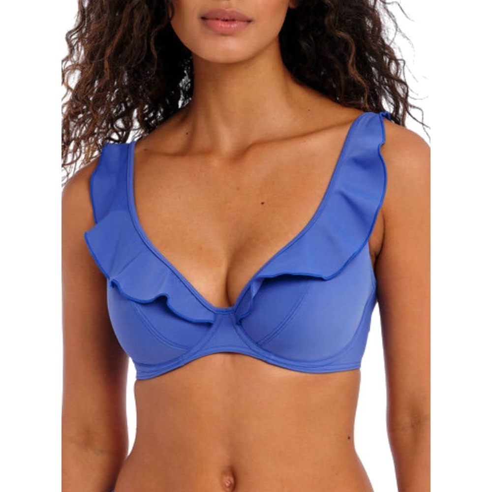 image:imageFreya Womens Jewel Cove Underwire High Apex Bikini TopPlain Azure