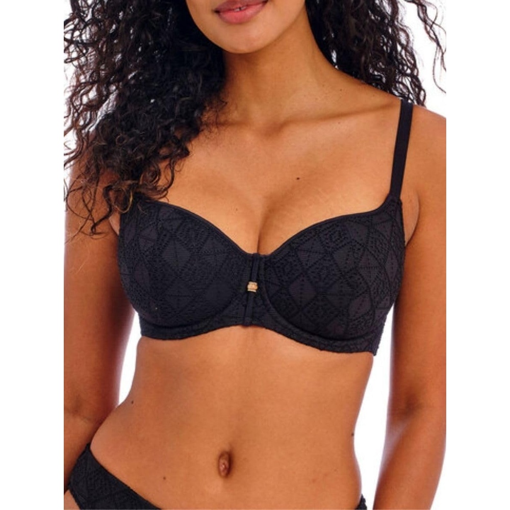 image:imageFreya Womens Nomad Nights Underwire Sweetheart Bikini TopBlack