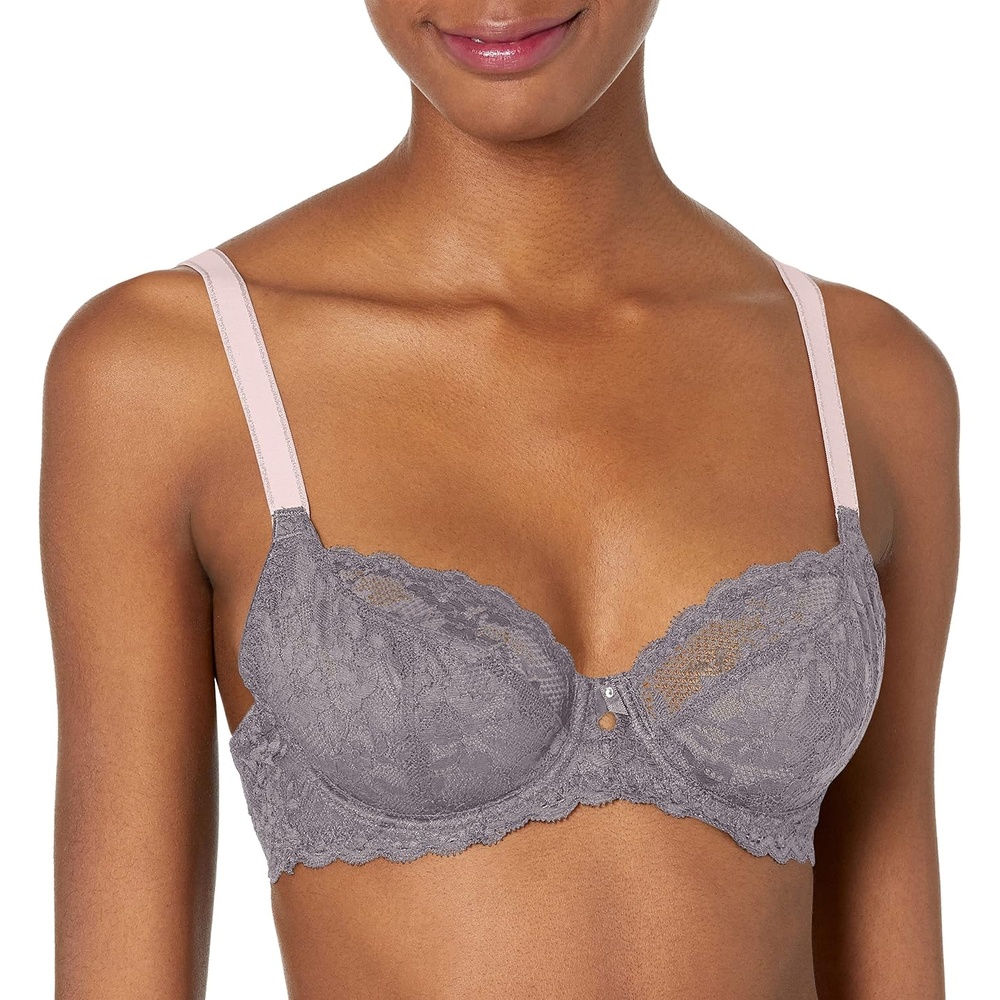image:imageFreya Womens Offbeat Underwire Plunge BraMineral Grey