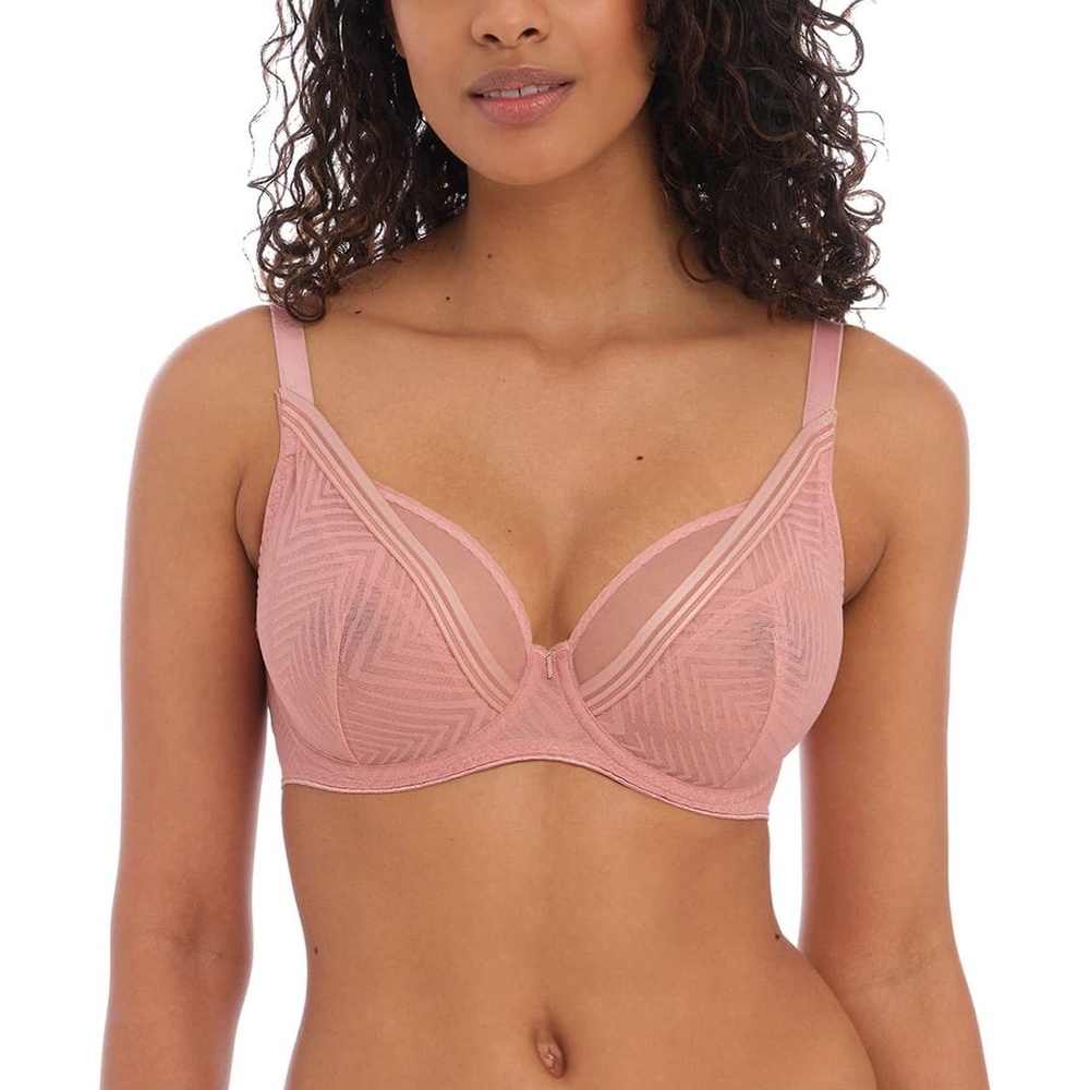 image:imageFreya Womens Tailored Underwire Plunge BraAsh Rose