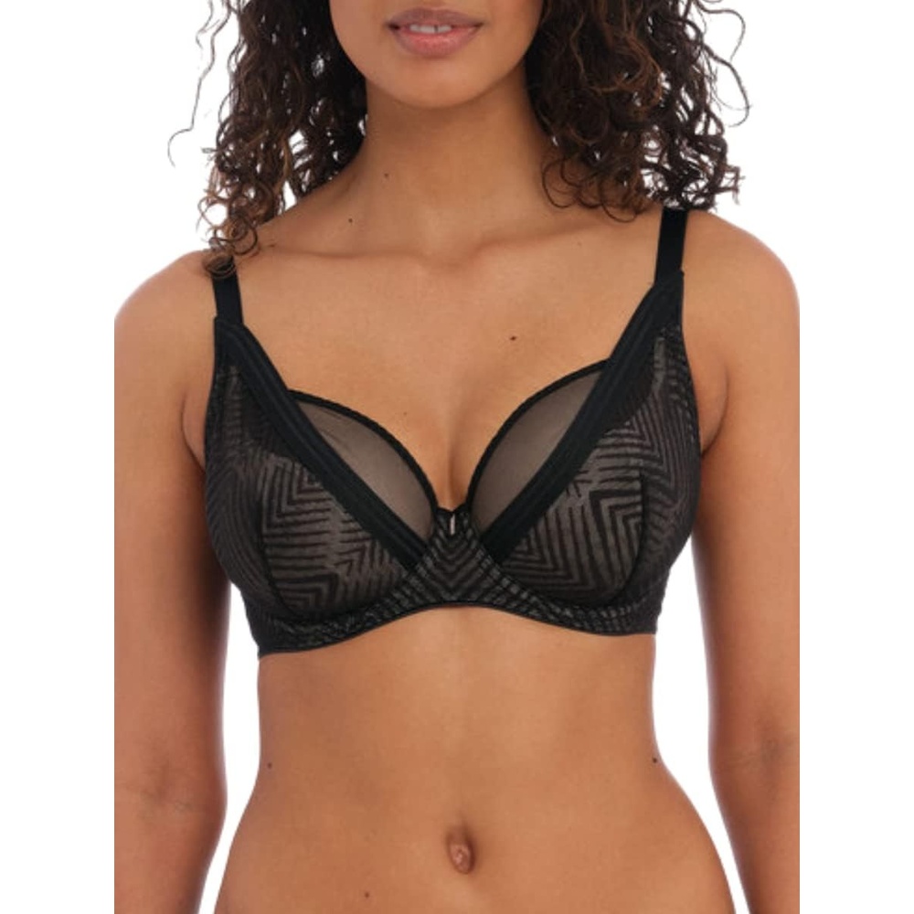 image:imageFreya Womens Tailored Underwire Plunge BraBlack
