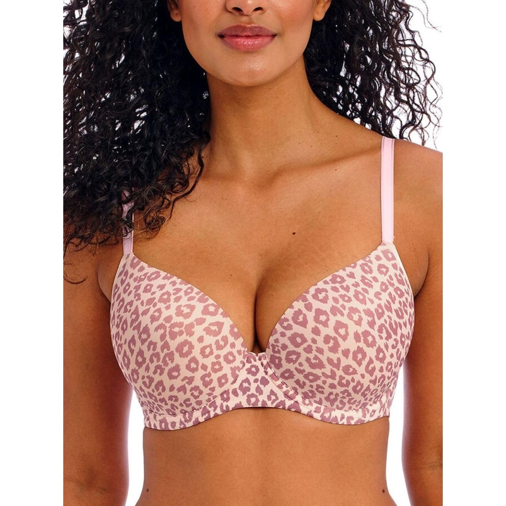 image:imageFreya Womens Undetected Underwire Demi TShirt BraIced Mocha